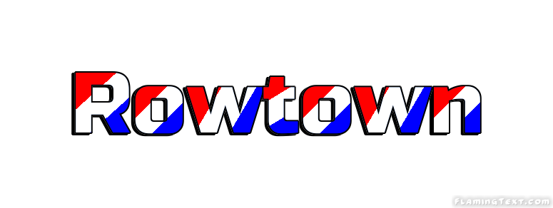 Rowtown مدينة