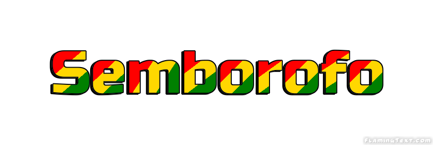 Semborofo Stadt