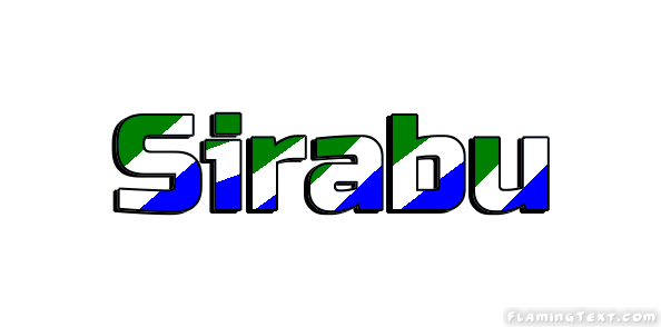 Sirabu Stadt