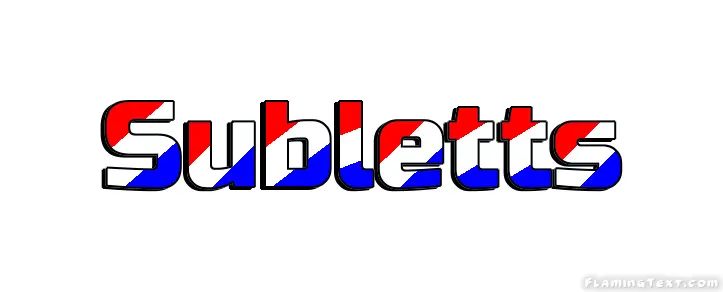 Subletts 市