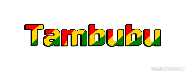 Tambubu Stadt
