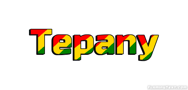 Tepany город