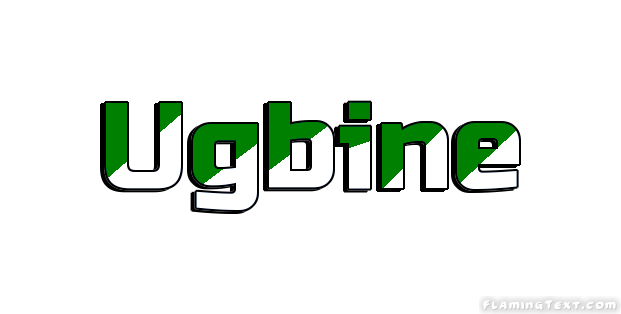 Ugbine город