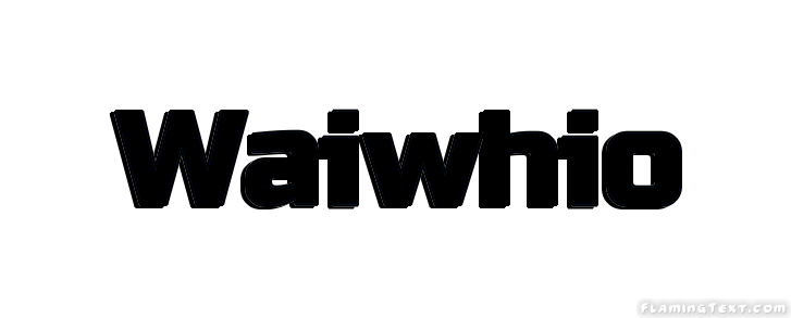 Waiwhio город