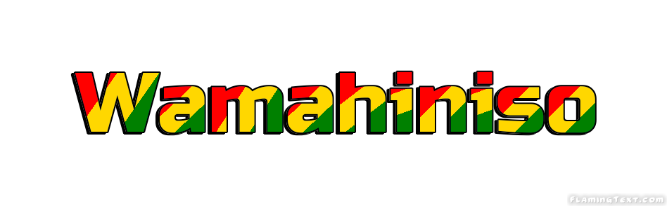 Wamahiniso город