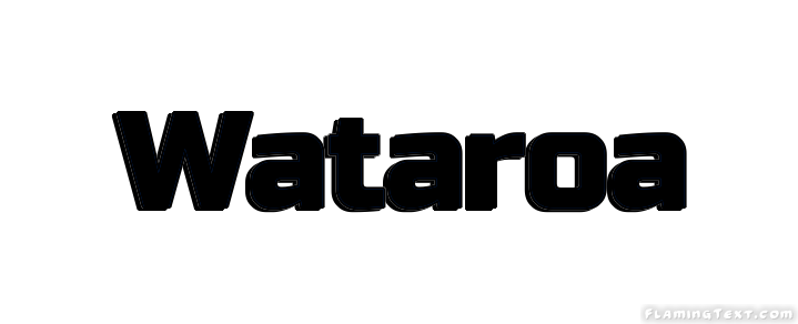 Wataroa Stadt