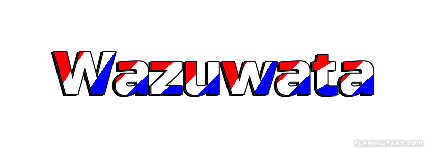 Wazuwata Stadt