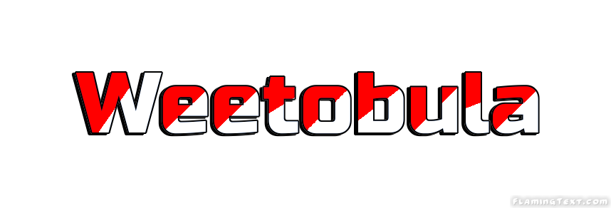 Weetobula город