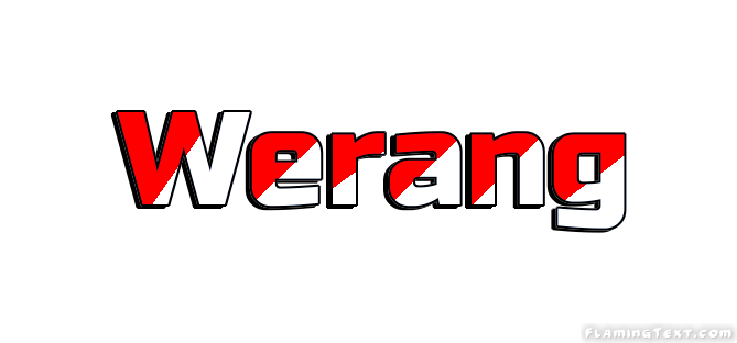 Werang مدينة