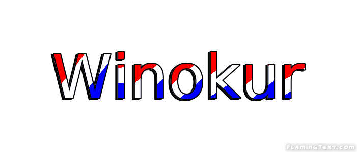 Winokur город