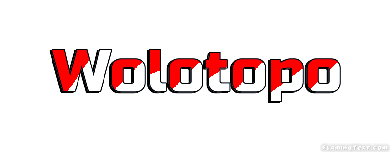 Wolotopo Stadt