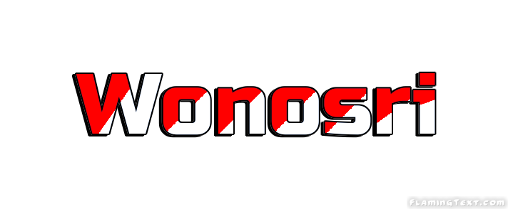 Wonosri 市