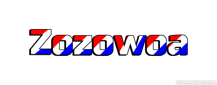 Zozowoa город