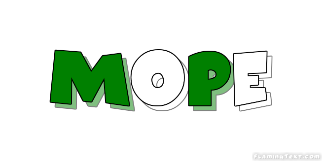 Mope город