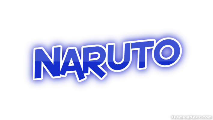 Logotipo Naruto  Gerador de efeito de texto