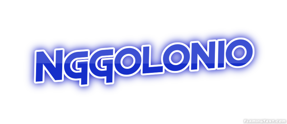 Nggolonio город