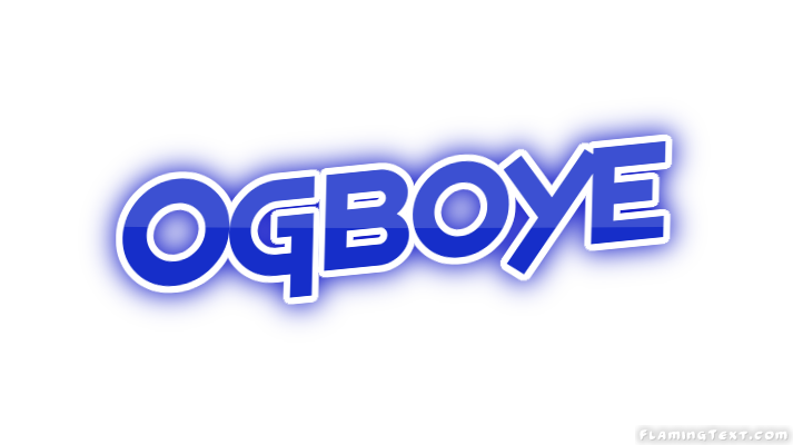 Ogboye 市