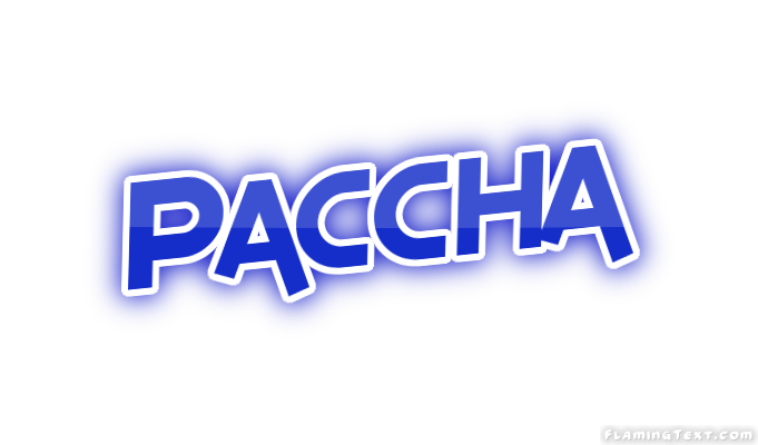 Paccha مدينة