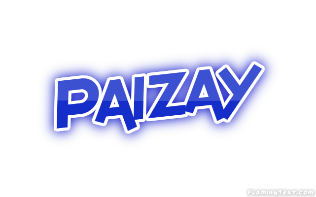 Paizay город