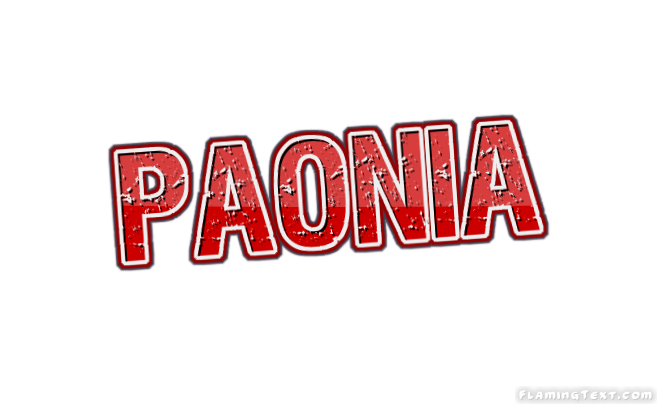 Paonia город