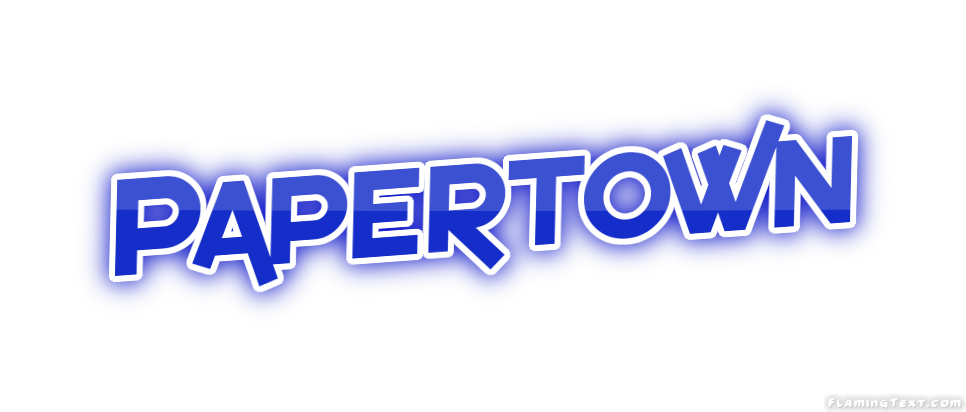 Papertown مدينة