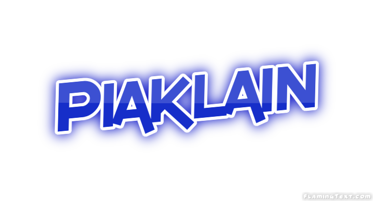 Piaklain Stadt