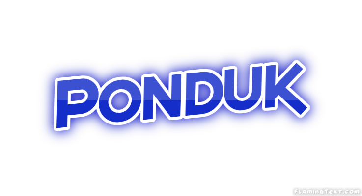 Ponduk город