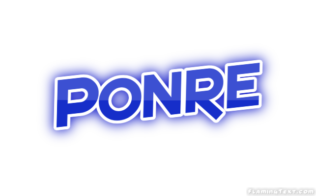 Ponre 市