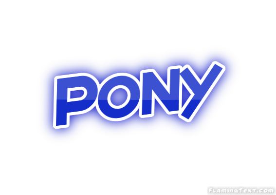 Pony город