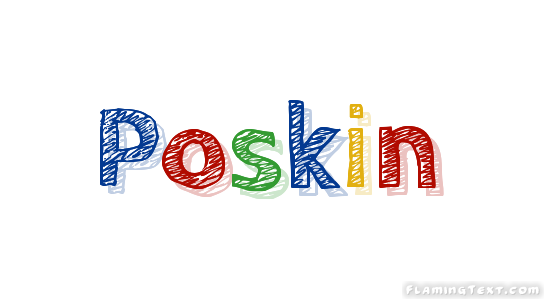 Poskin город