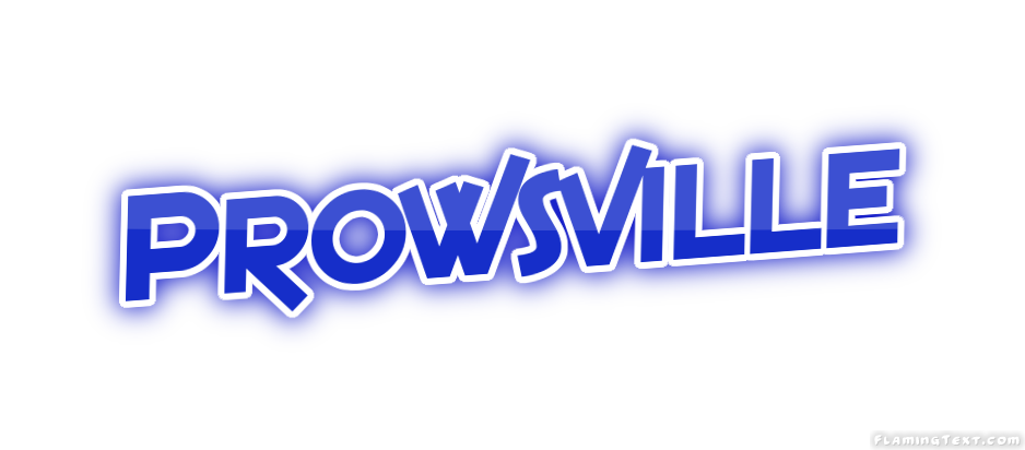 Prowsville Stadt