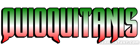Quioquitanis Stadt