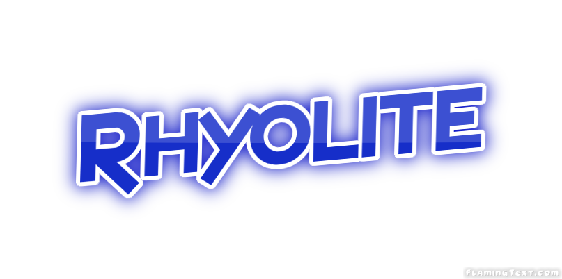 Rhyolite 市