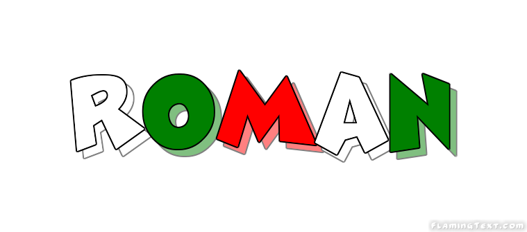 roman logo design