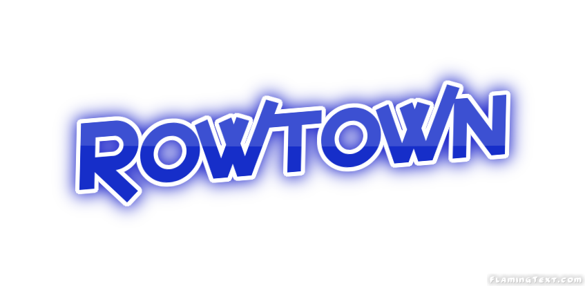 Rowtown 市