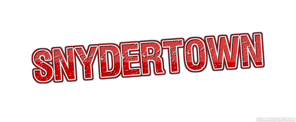 Snydertown город