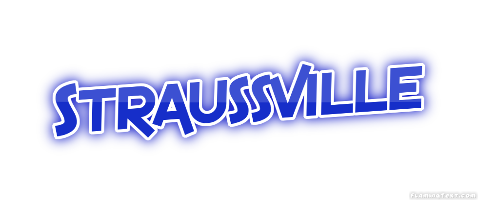 Straussville Stadt
