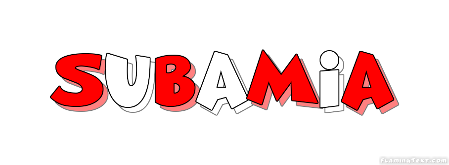 Subamia 市