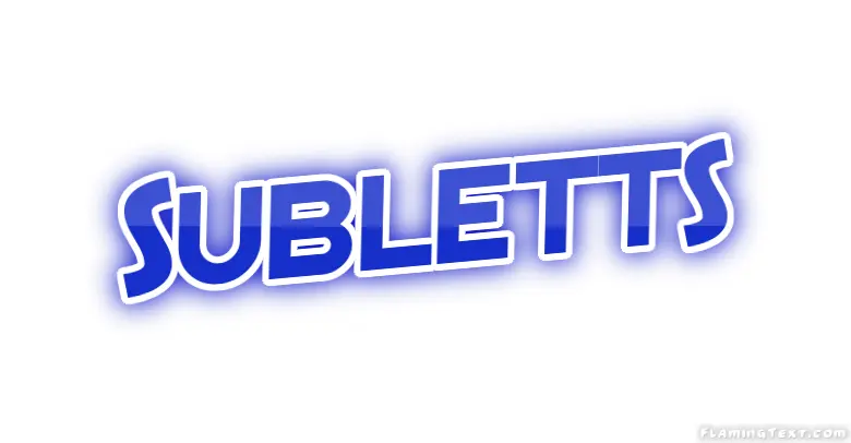 Subletts 市
