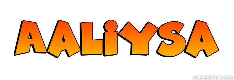 Aaliysa شعار