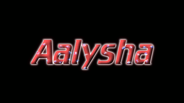 Aalysha 徽标