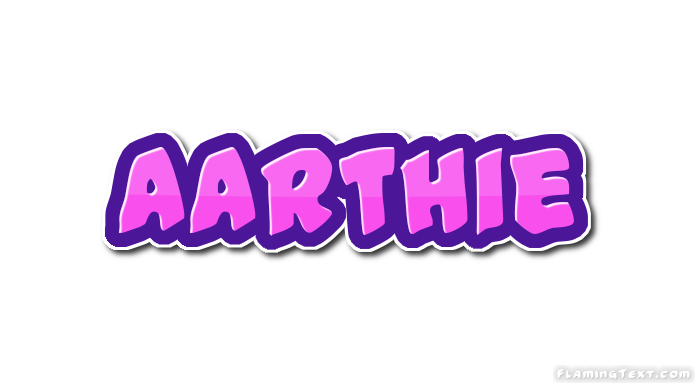 Aarthie 徽标