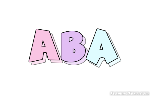 Aba ロゴ