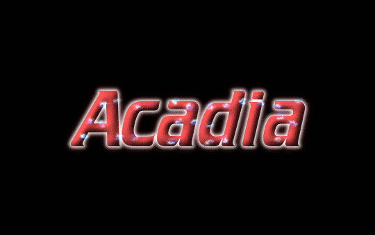 Acadia شعار