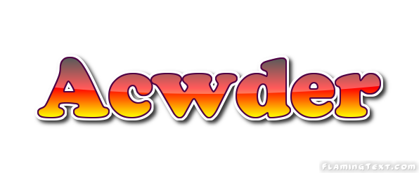Acwder شعار