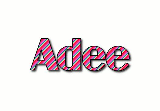 Adee Logo | Free Name Design Tool from Flaming Text