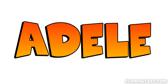 Adele ロゴ