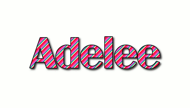 Adelee 徽标