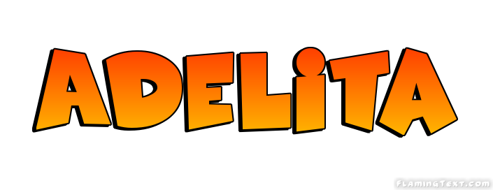 adelita logo free name design tool from flaming text