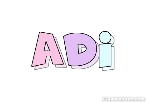 Adi लोगो